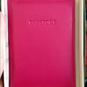Visconti Leather RFID Passport Wallet /  Cover